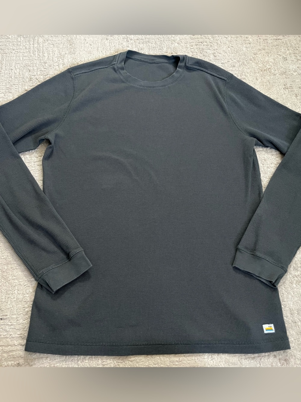 Vuori Waffle Crew Thermal Long Sleeve Shirt